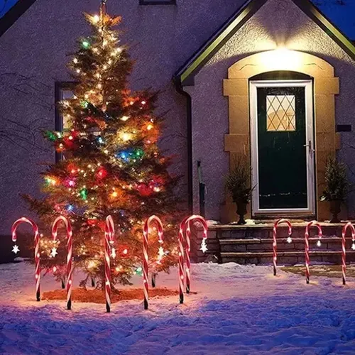 luzes natal telhado
