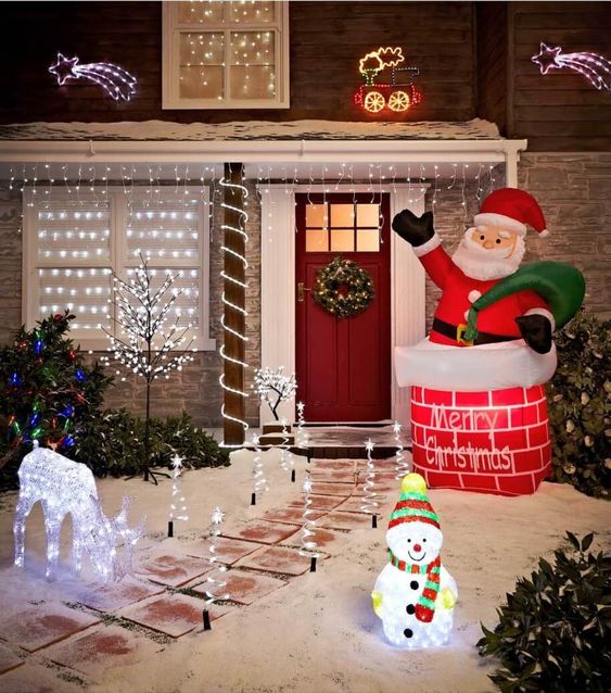 decoração natal rústica