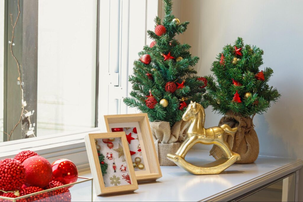 decoração de natal minimalista