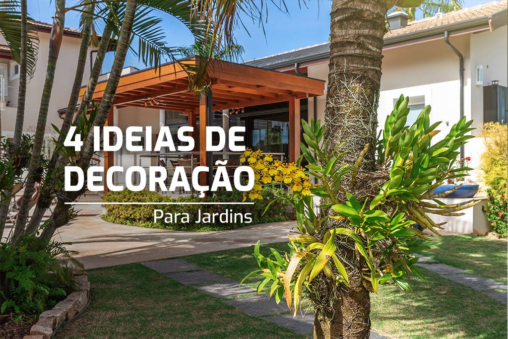 jardim moderno vs jardim rústico