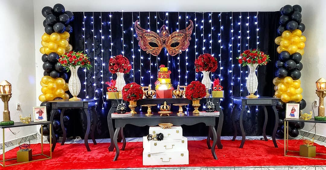quanto custa decoração noite de gala