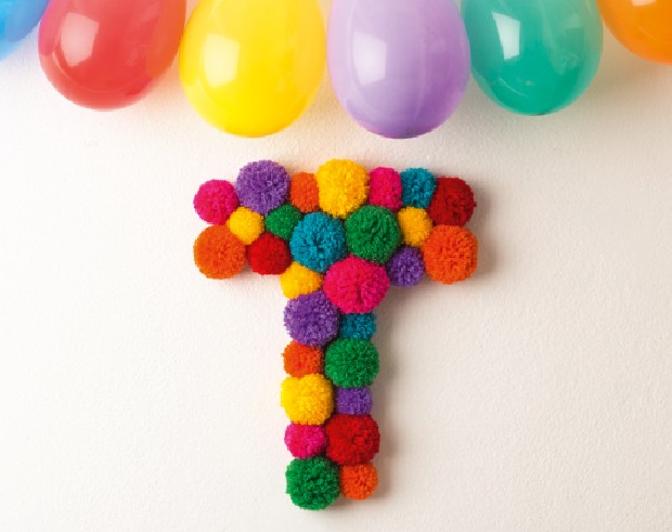 Letras decorativas com nome
