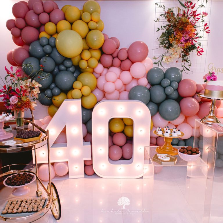 decoração 40 anos feminina minimalista