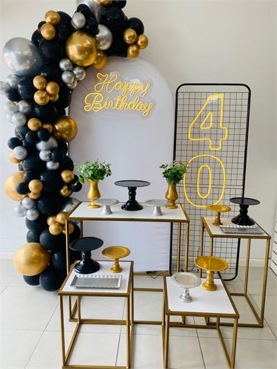 decoração 40 anos feminina simples