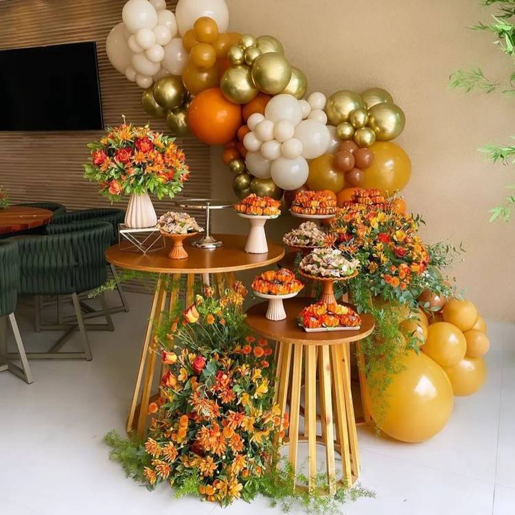 decoração 50 anos feminina simples