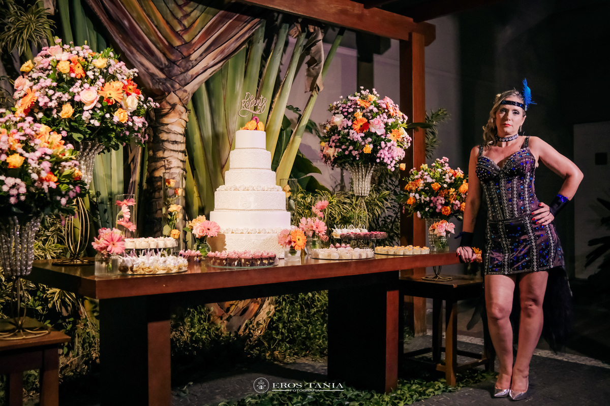 tema festa 50 anos feminina