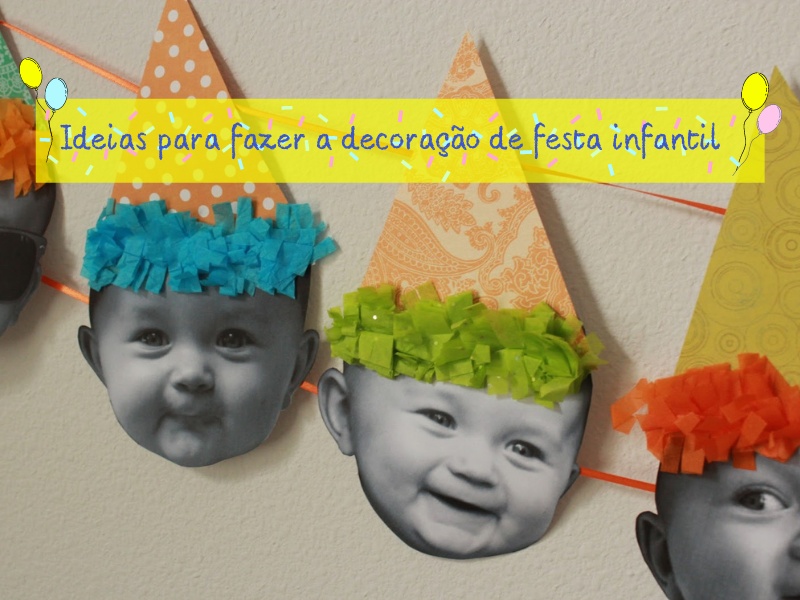 decoração para aniversário de criança