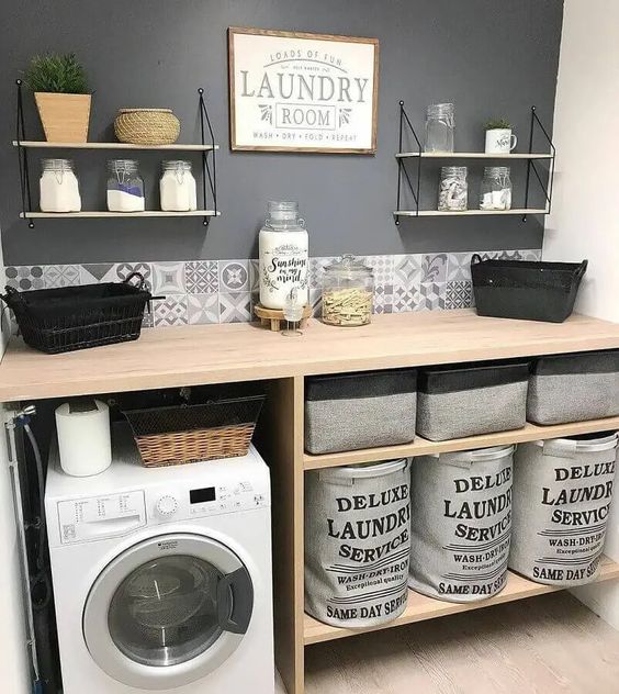 como escolher prateleiras para área de serviço