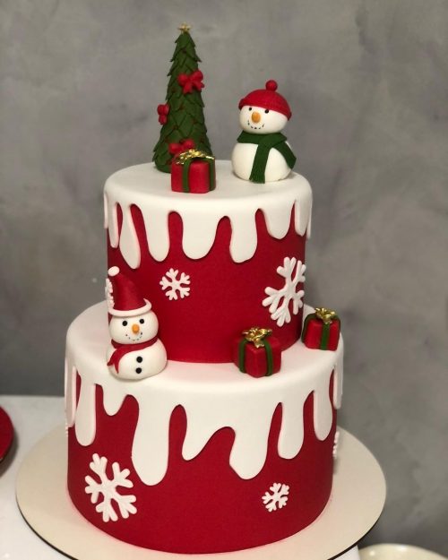 chantilly vs pasta americana para bolo de natal