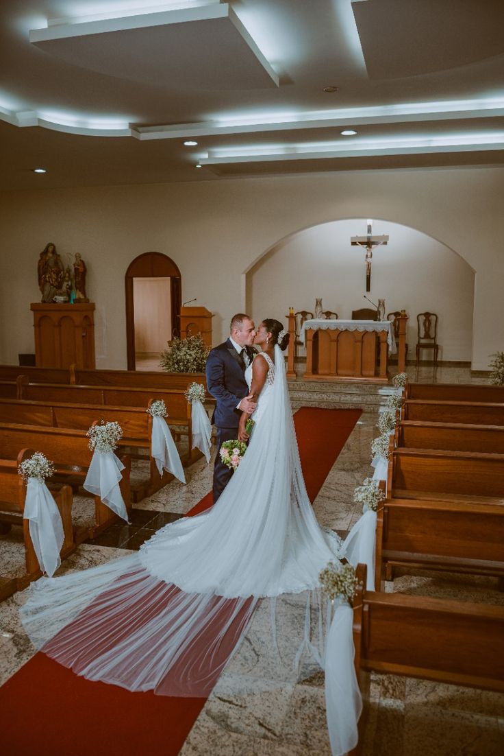 ideias decoração corredor igreja casamento