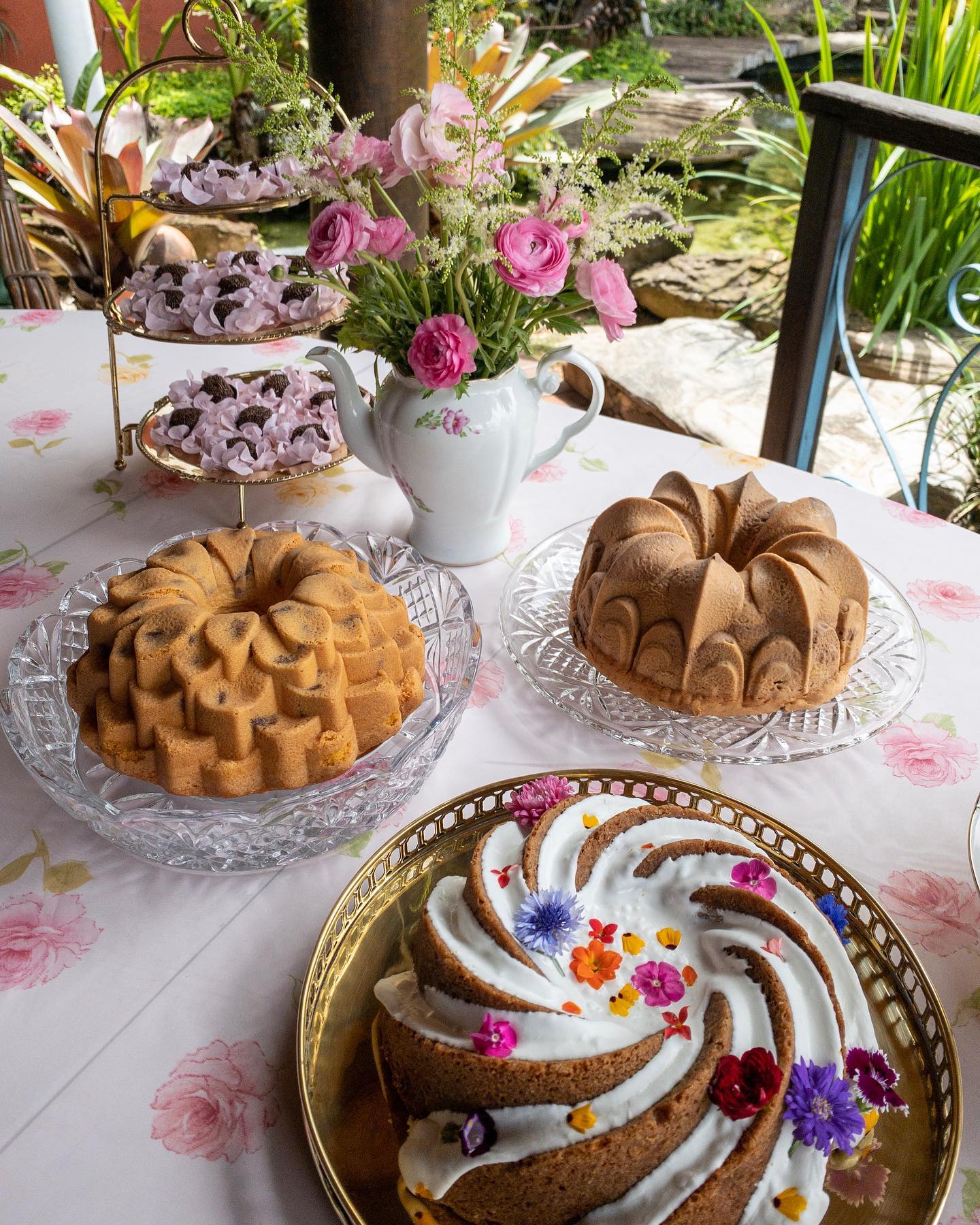 ideias criativas decoração chá da tarde