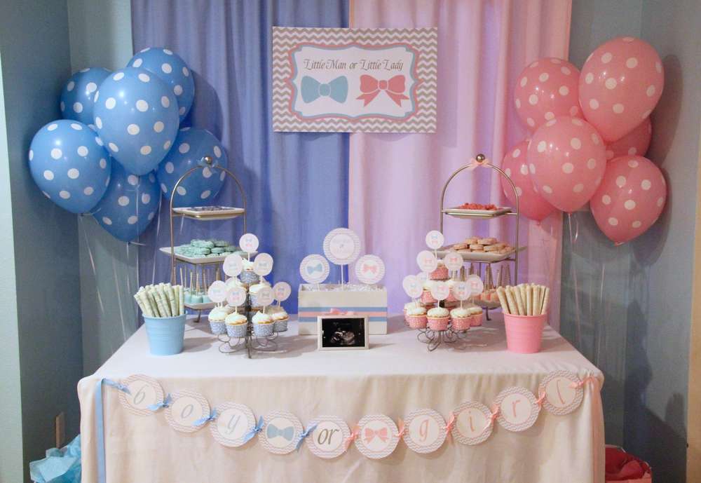 decoração chá de bebê menino azul e dourado