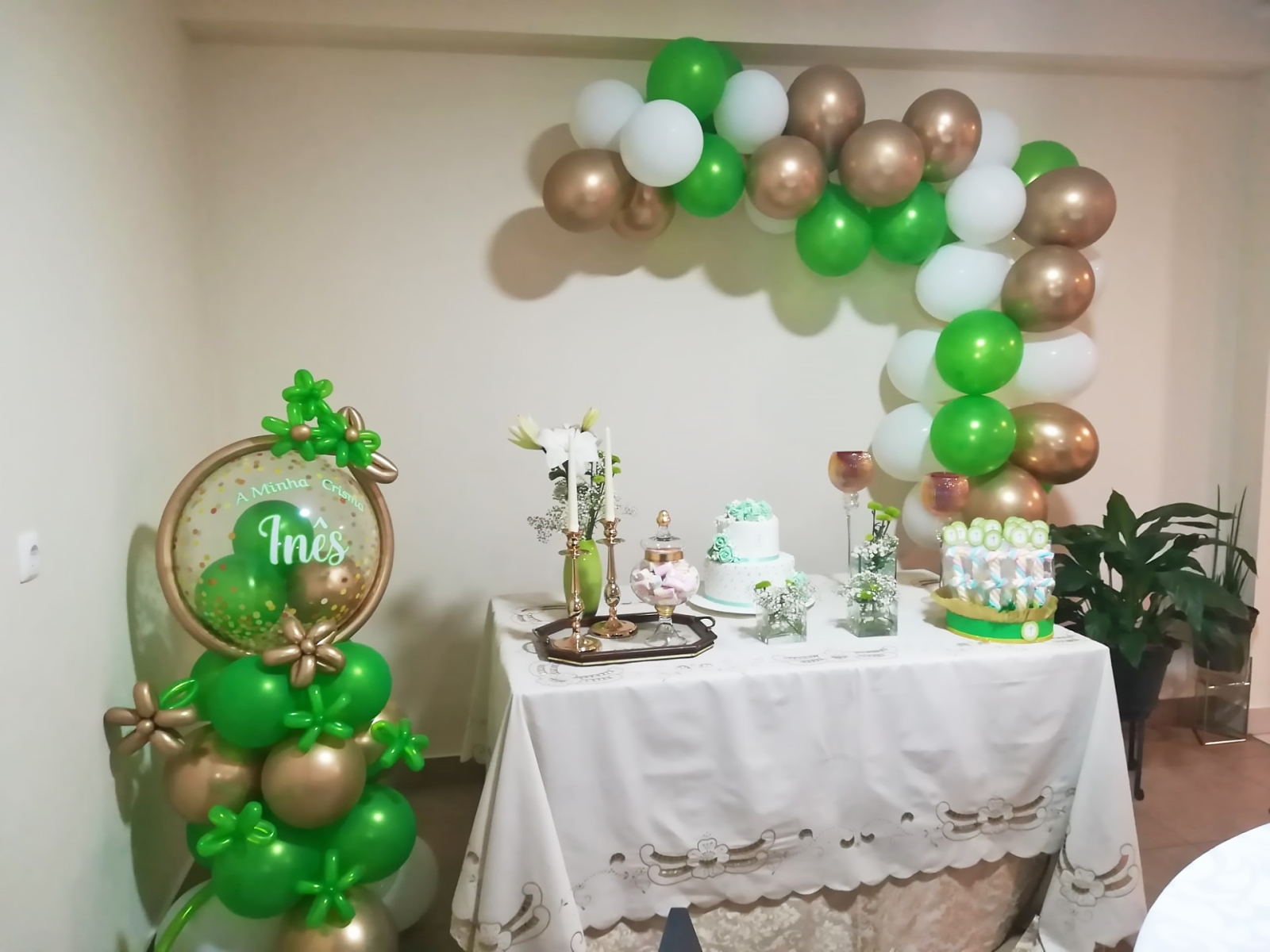 ideias criativas decoração crisma em casa