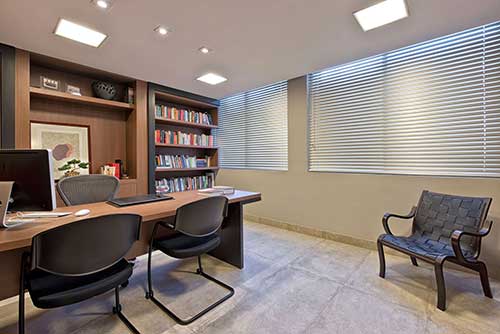 custo decoração escritório advocacia pequeno