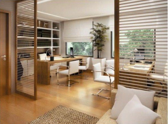 custo decoração escritório advocacia pequeno