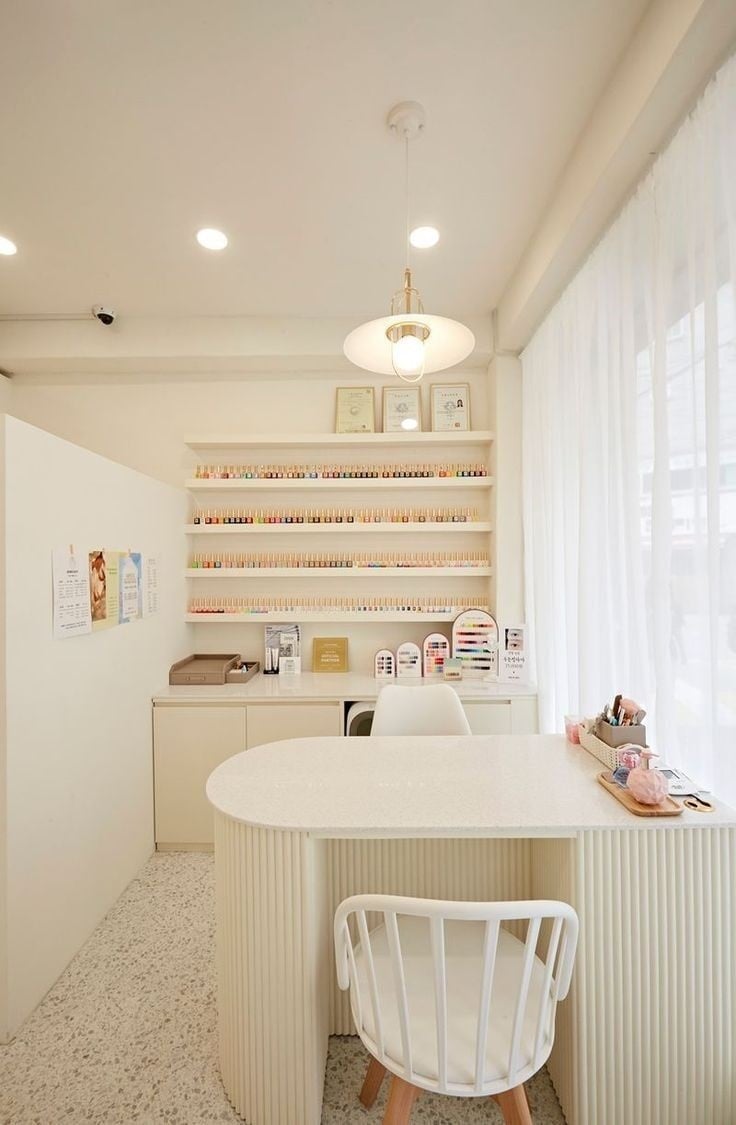 decoração para esmalteria