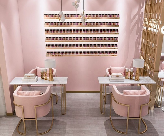 ideias de decoração para esmalteria pequena