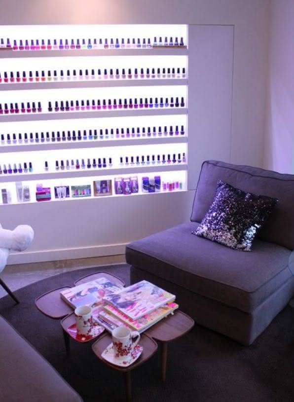 cores de parede para esmalteria