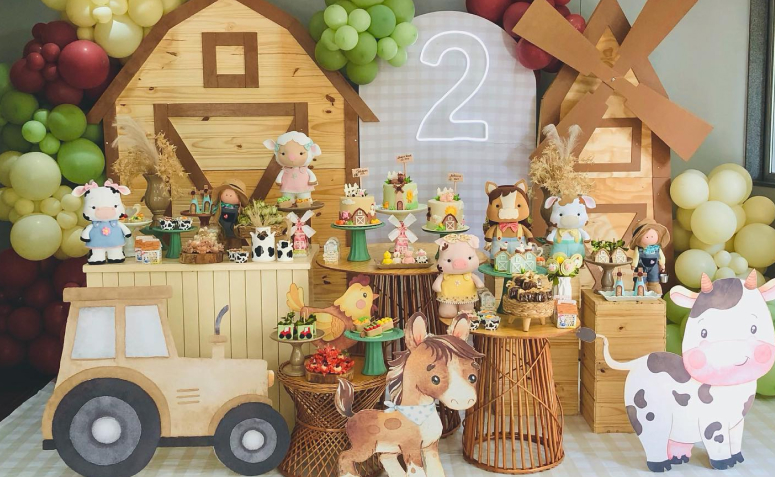 ideias de painel para festa de 2 anos masculino