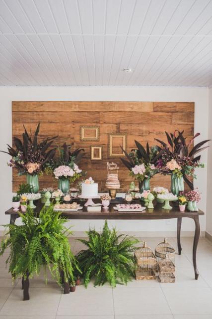 decoração 50 anos feminina simples
