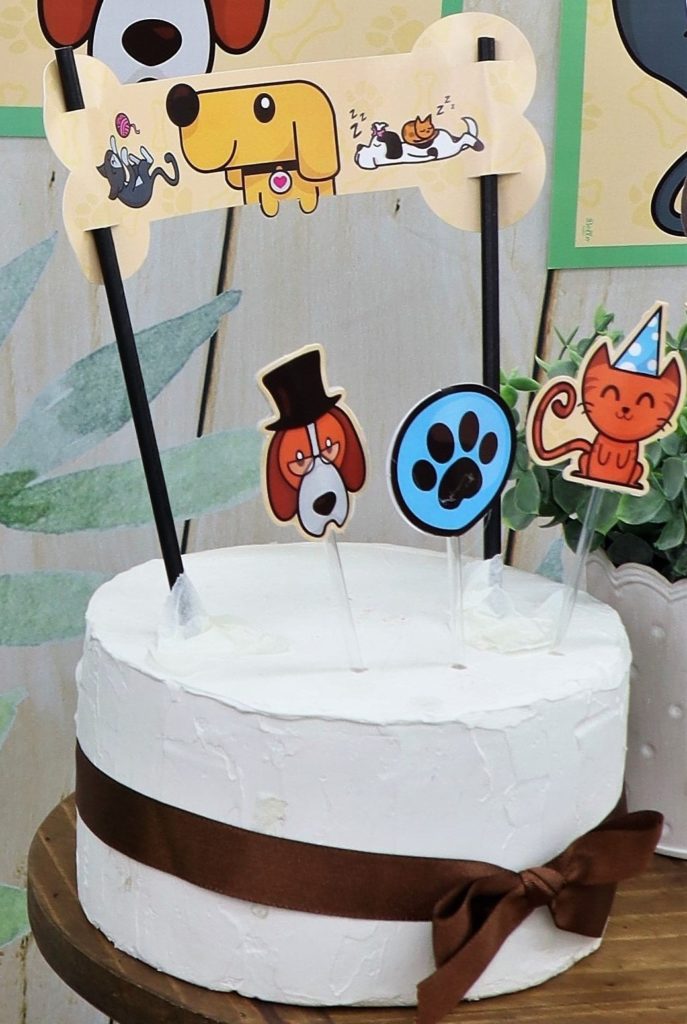 como economizar na decoração festa de cachorro