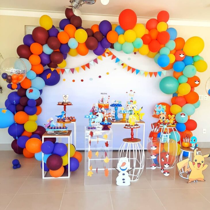 decoração dia das crianças tema floresta