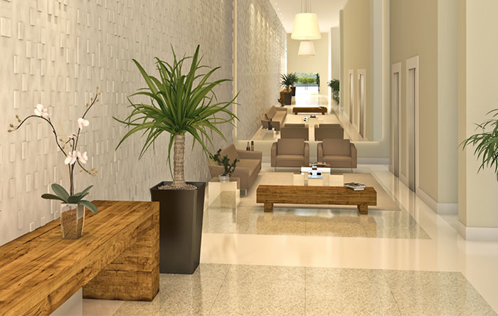 hall de entrada moderno vs rústico