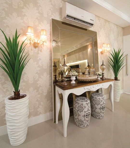 hall de entrada moderno vs rústico