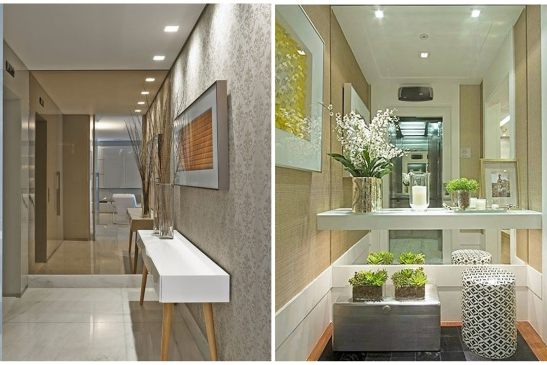 como decorar hall apartamento