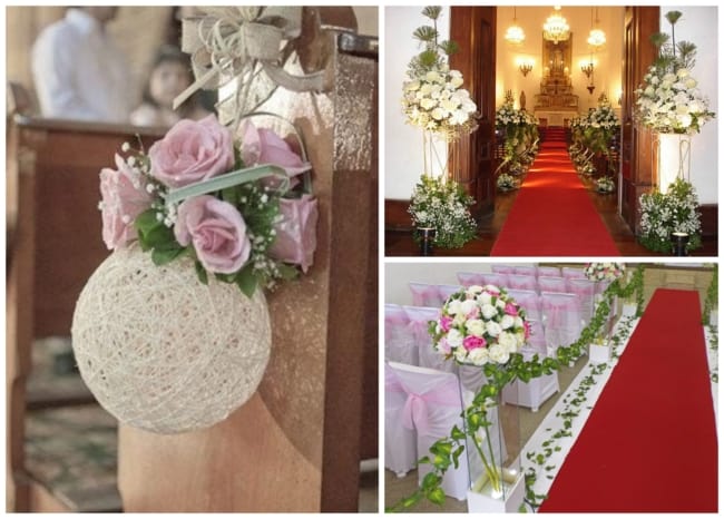 decoração de igreja evangélica simples vs. elaborada