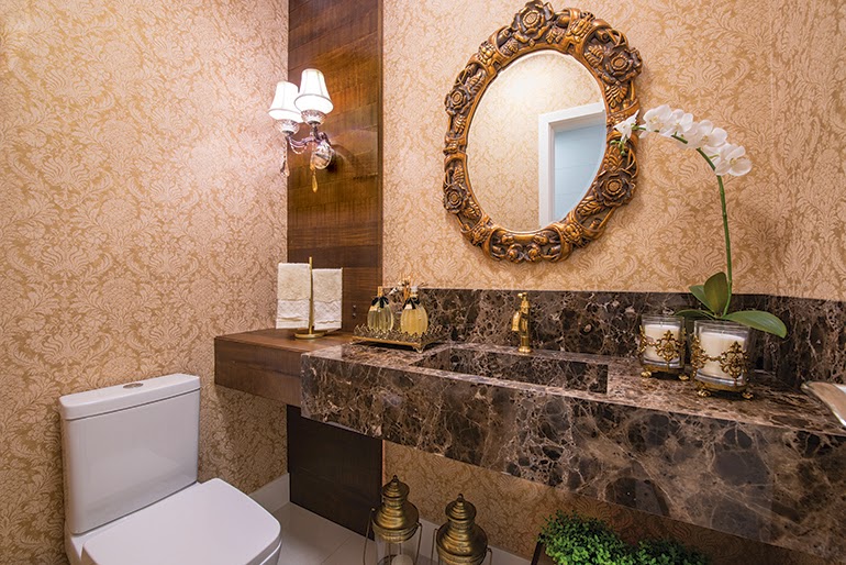 inspiração lavabo