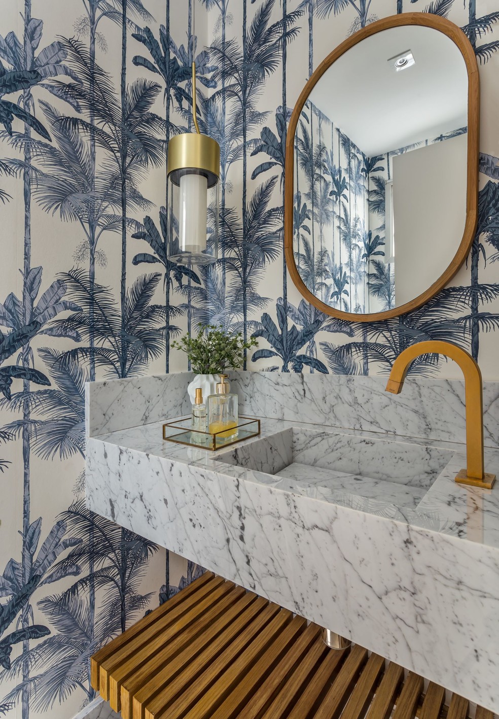 iluminação lavabo