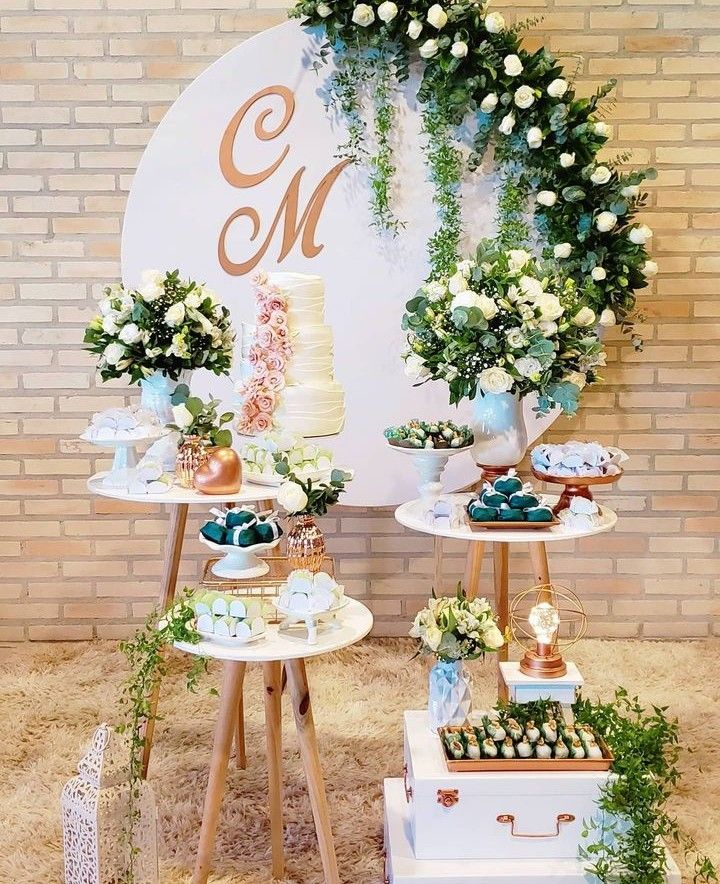 ideias criativas decoração mesa casamento