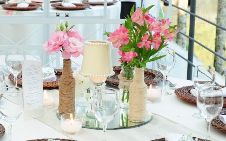como escolher centro de mesa para aniversário