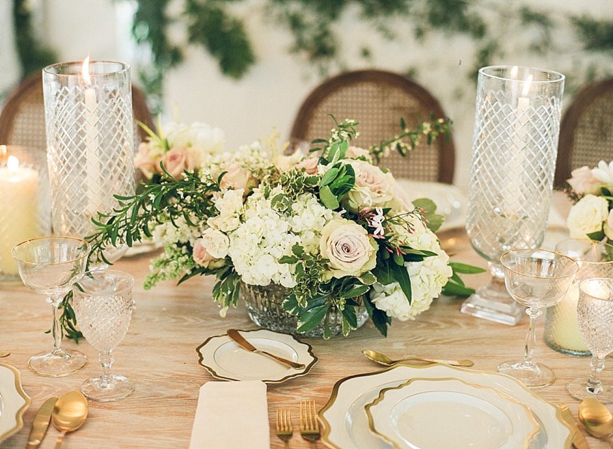 ideias de decoração mesa convidados casamento