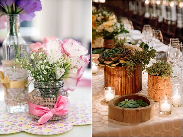 mesa posta rústica vs moderna