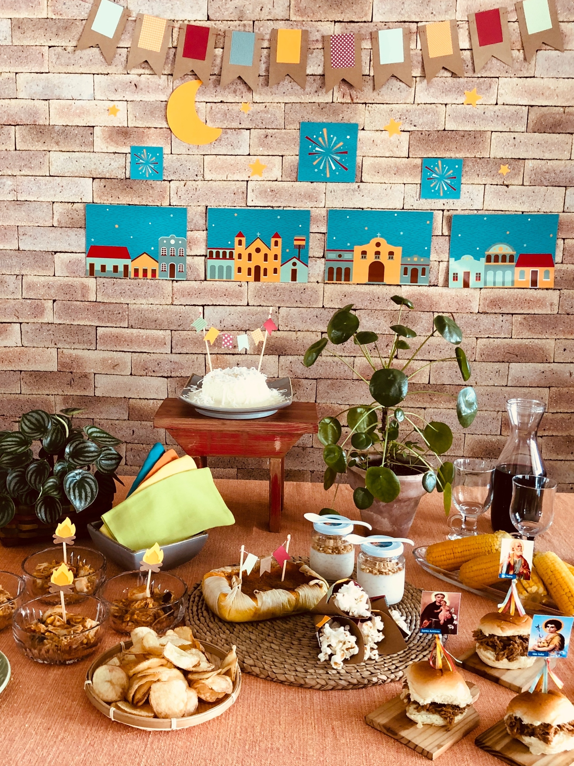 ideias criativas para decorar mesa de sao joao
