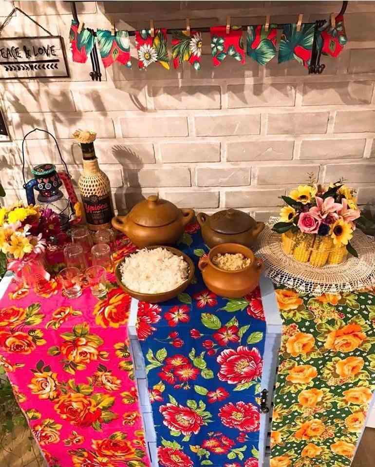erros comuns ao decorar mesa de festa junina