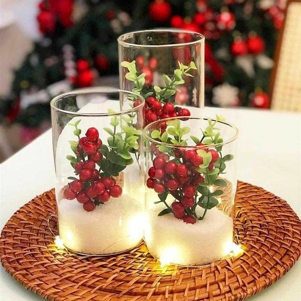 decoração de natal orgânica