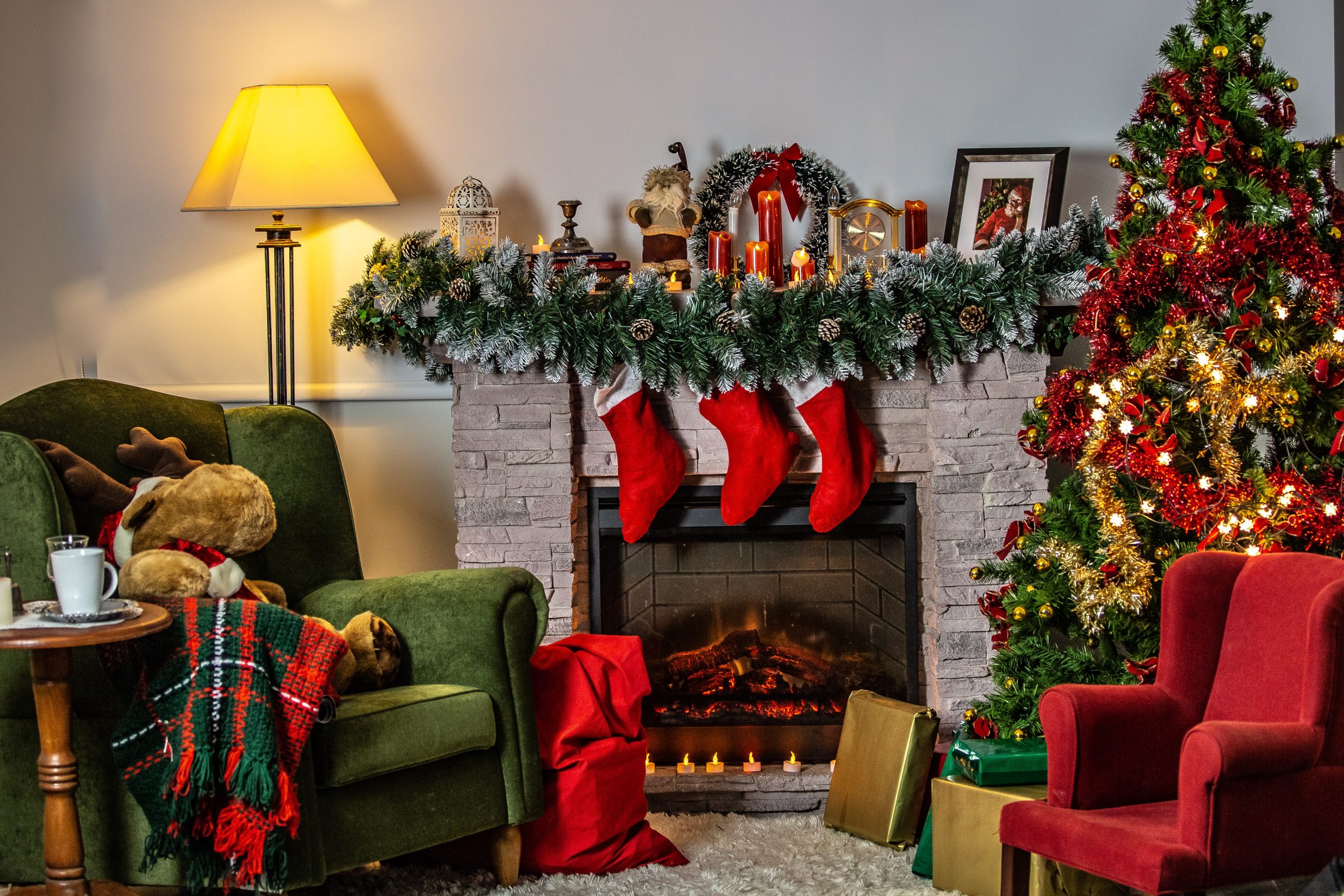 decoração de natal orgânica