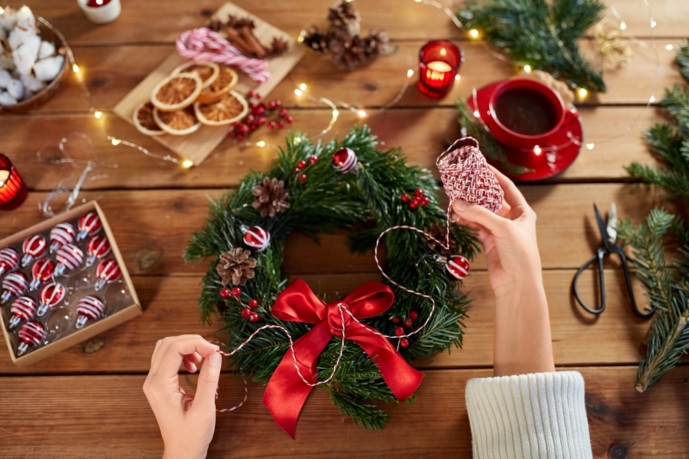 decoração de natal DIY