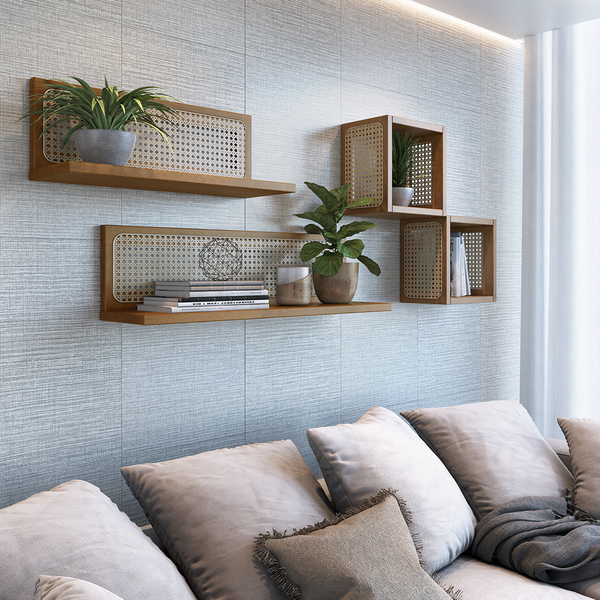 decoração para nichos de sala