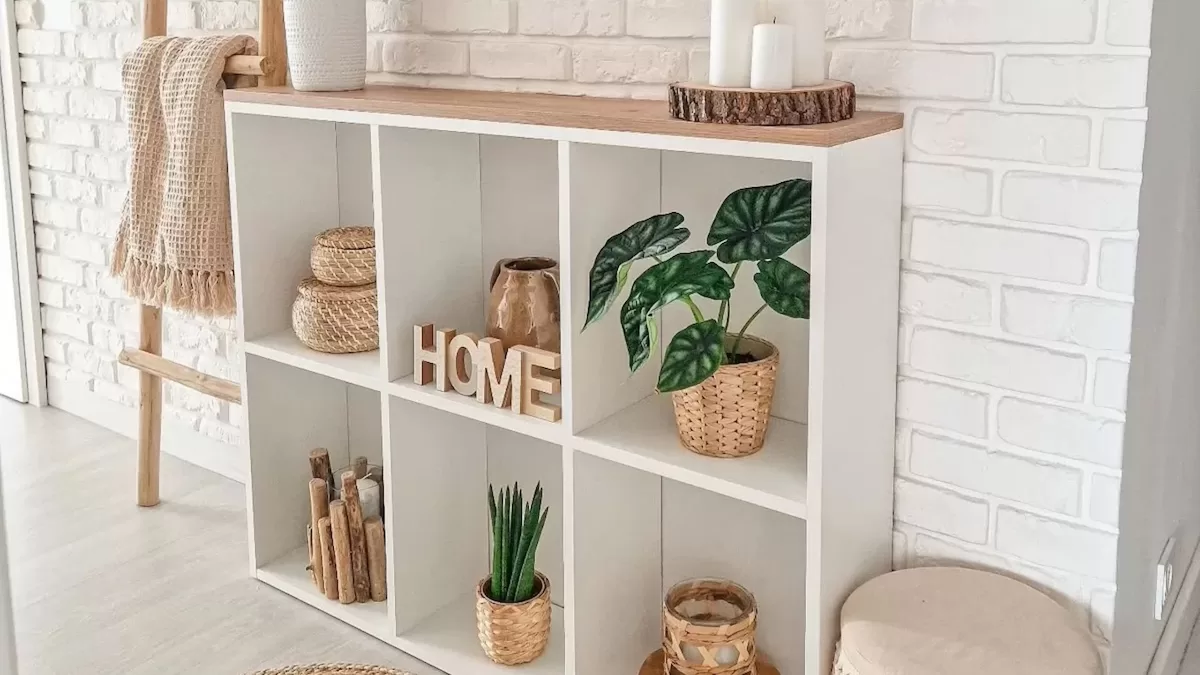 decoração para nichos de sala