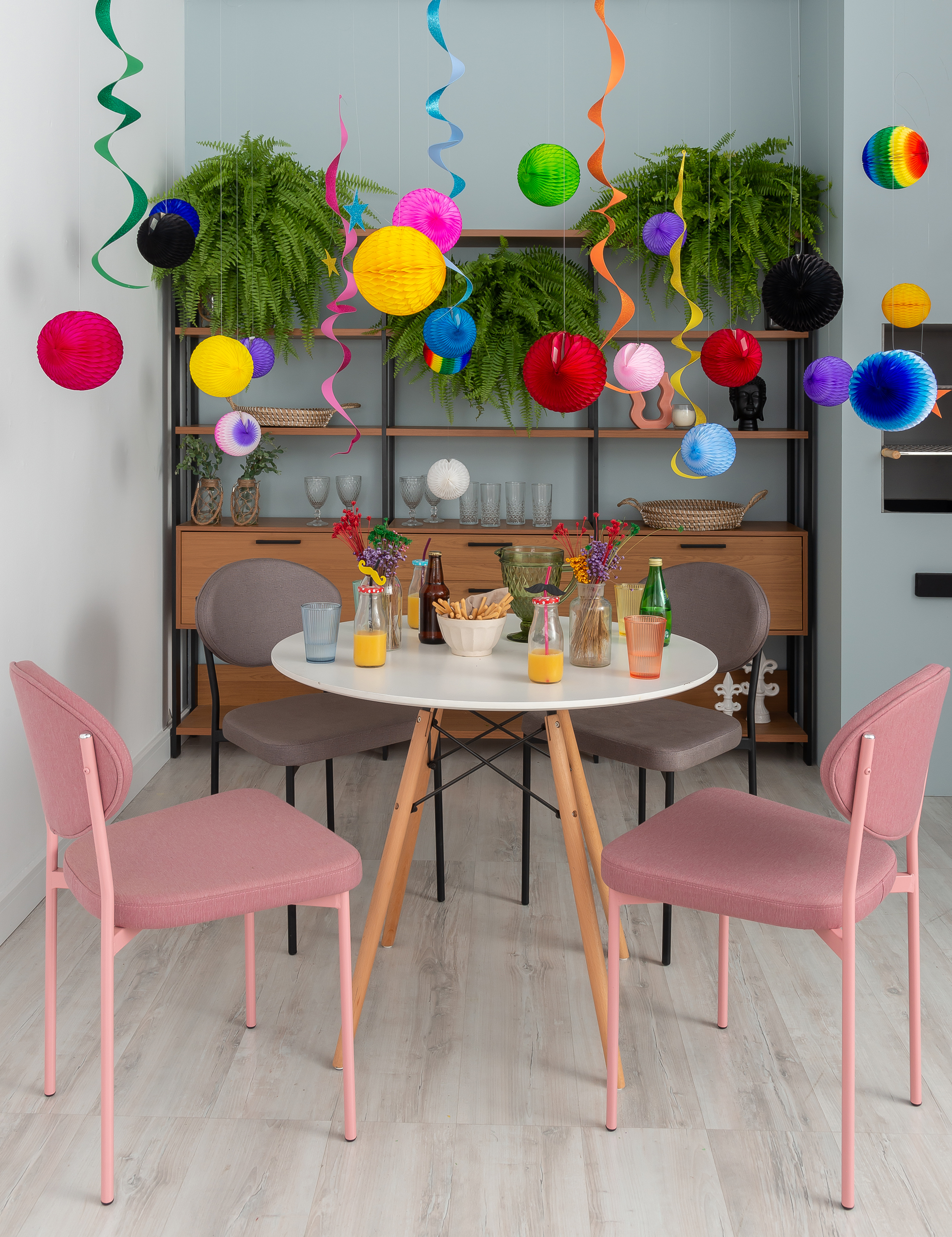 decoração para o carnaval