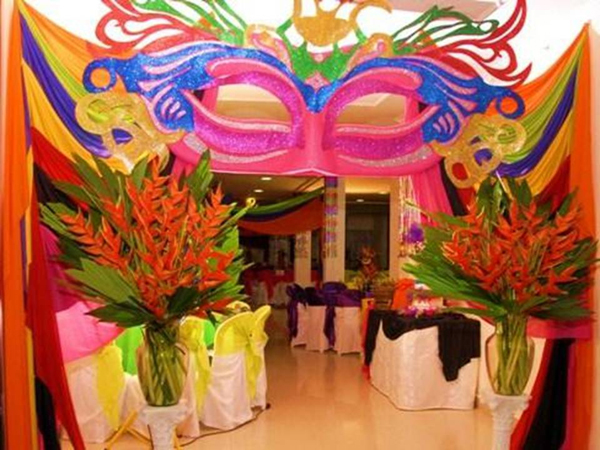 ideias criativas de decoração de carnaval para casa