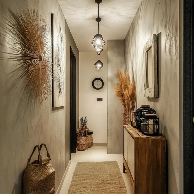 como decorar corredor