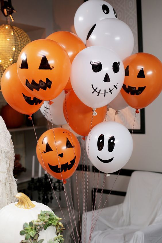 ideias criativas decoração halloween simples