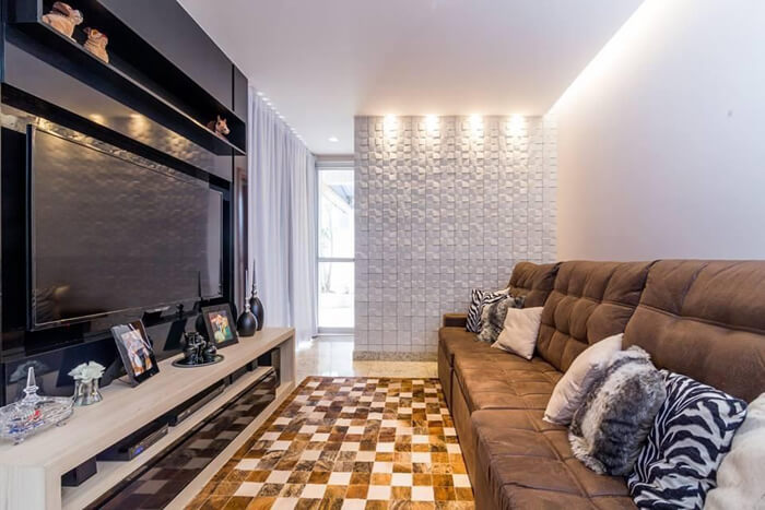 cores para painel de tv sala
