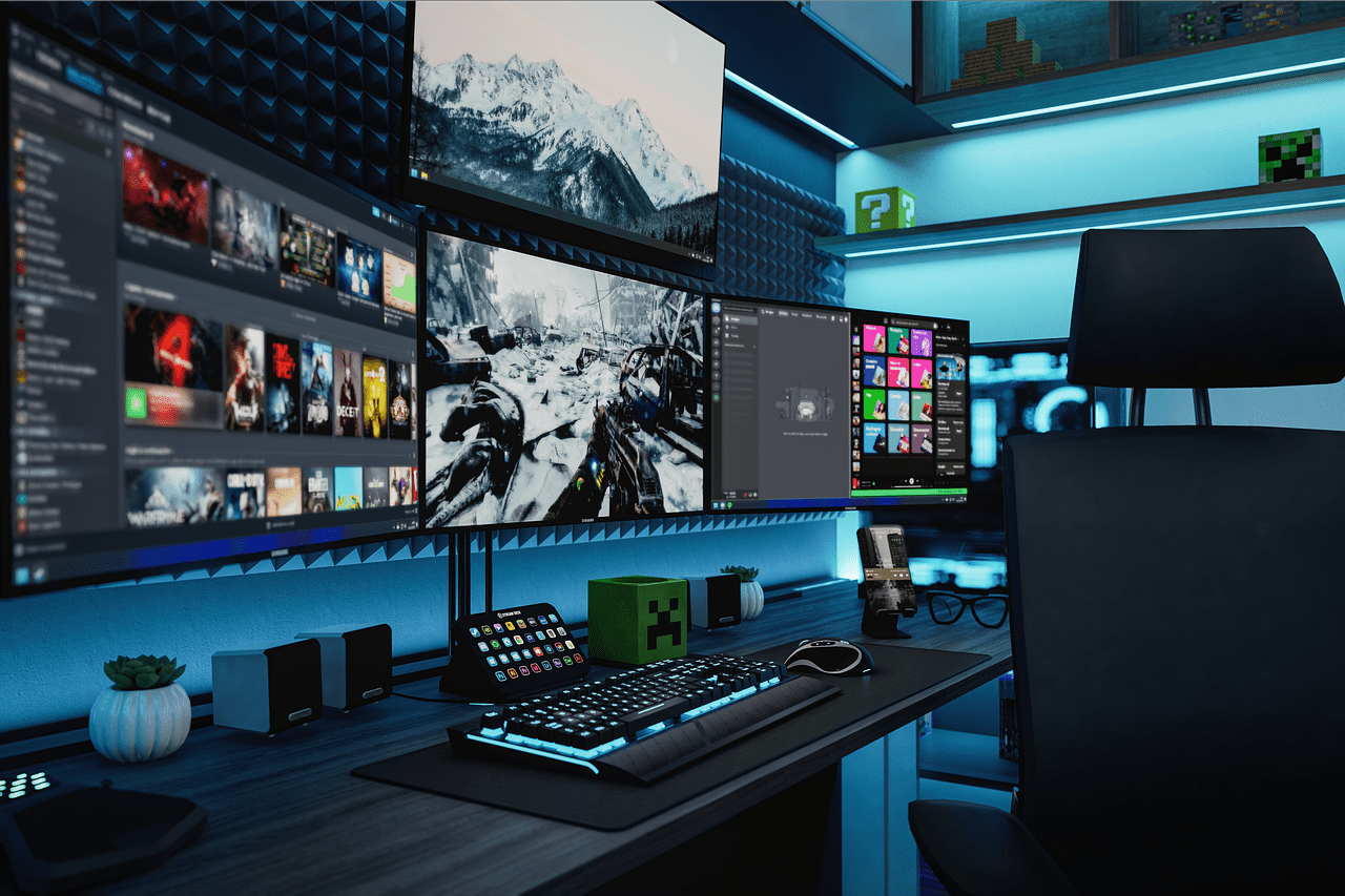 melhores ideias decoração pc gamer 2024