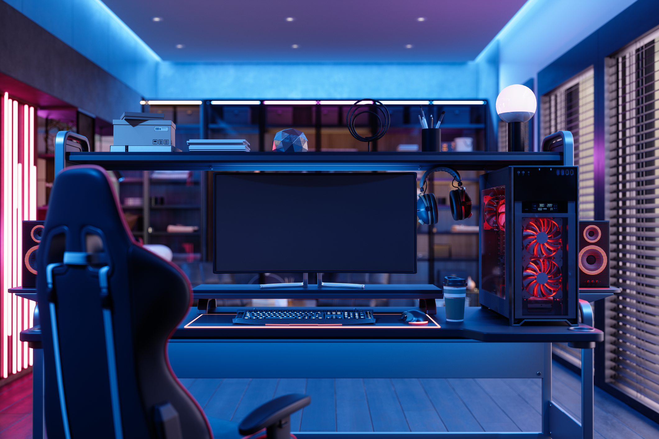 como evitar erros decoração setup gamer